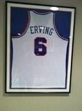 Signed Erving jersey