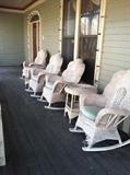 Wicker rockers