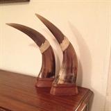 Carved horns