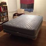 Full size adjustable bed with remote