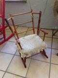 Toddler rocking chair