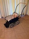 Antique Stroller with 2 Cabbage Patch dolls