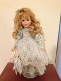 First Impressions hand crafted porcelain doll in original box in great condition!
