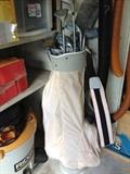Ladies golf clubs in bag