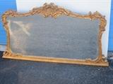 Gilt wood mirror