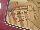 Signed "moma" signature of Jean Harlow