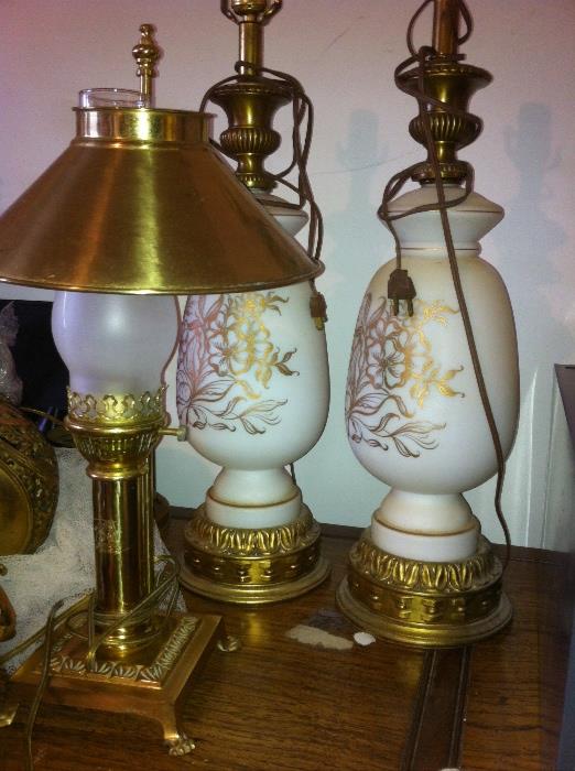 Vintage lamps.