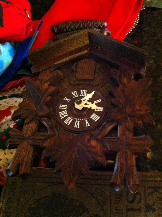 Vintage cuckoo clock.