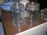 Old French's mustard jars