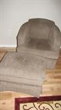 CHAIR & OTTOMAN