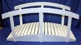 White Painted Wood Child`s Size Bridge Photography Prop