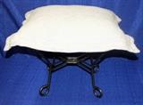 Metal Pillow Top Stool