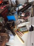 Garage full of tools