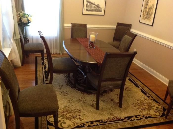 Kincaid Solid Wood Dining Table - 8 Chairs $ 1,200.00. In excellent condition. 