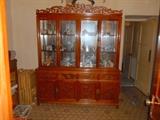 Asian style China cabinet very large, as new.