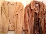 2 mink jackets