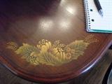 Dining set table stencil design