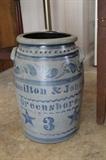 Hamilton and Jones 3 gallon crock stoneware. Starting at $1,000, will be sold for best offer.