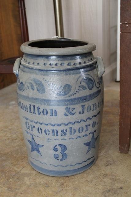 Hamilton and Jones 3 gallon crock stoneware. Starting at $1,000, will be sold for best offer.