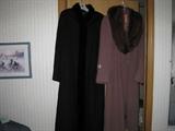 coats have fur trim