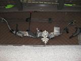 golden eagle compound bow, arrows & release