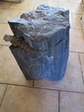 Fossilized rock table/stool/bench
