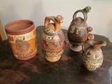 Pottery from Mexico and South America