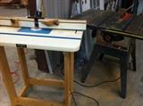 Craftsman Table Saw,  Craftsman Router - Nice router table