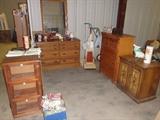 Lots of furniture that would be great to paint and re-purpose.