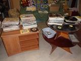 Record Albums  and 45 records