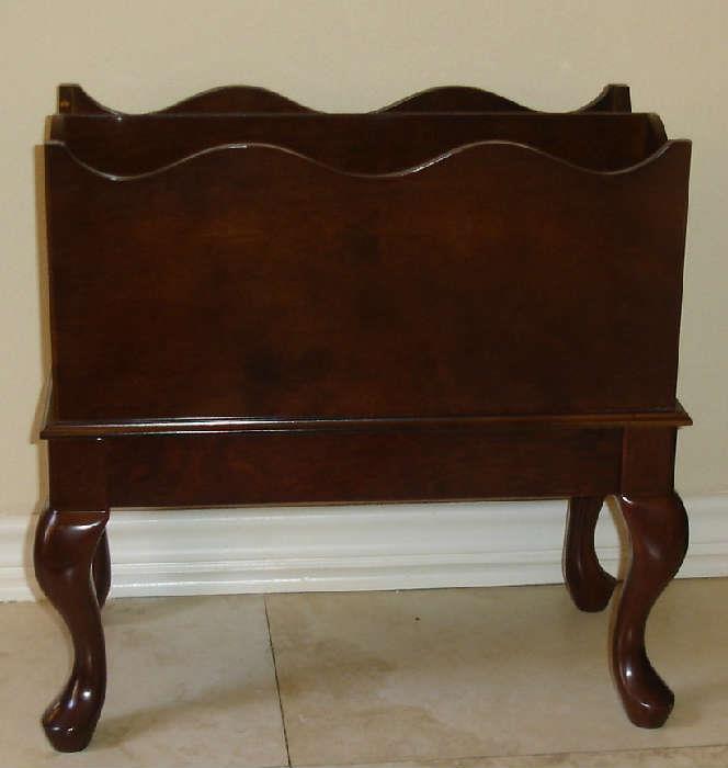 Vintage Bombay Company magazine holder