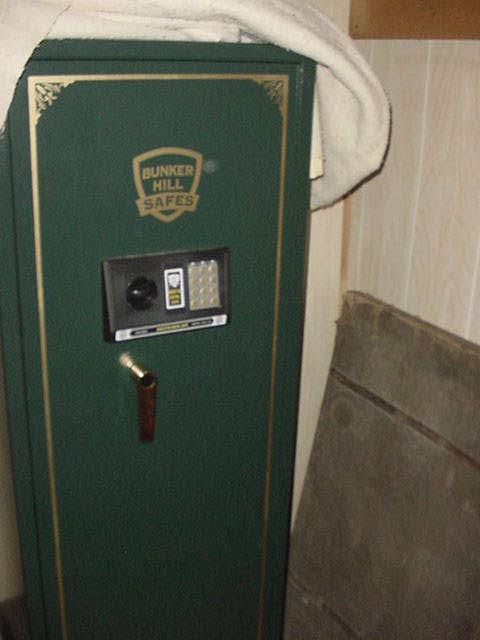 One of 5 floor safes we have, this being a newer one