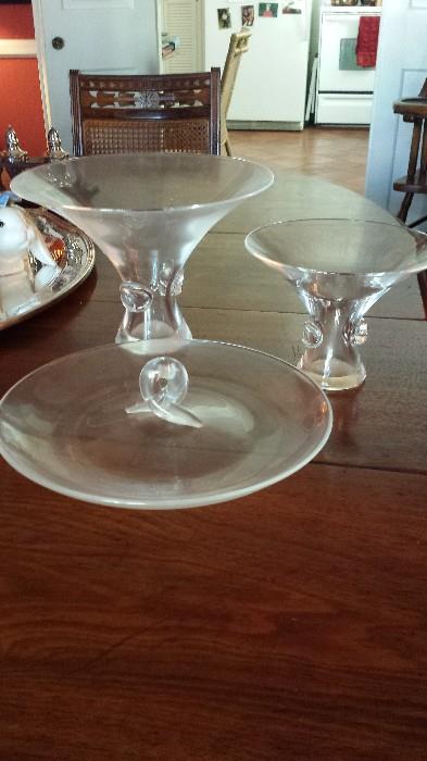 Steuben Glassware (3 pieces)
