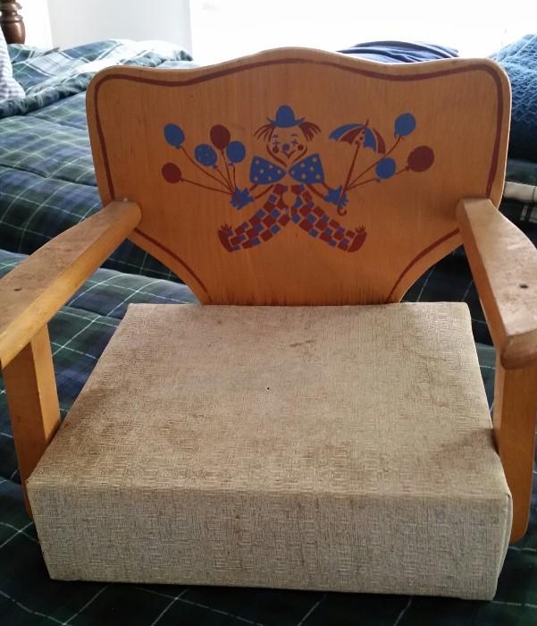 Vintage Baby Booster Seat