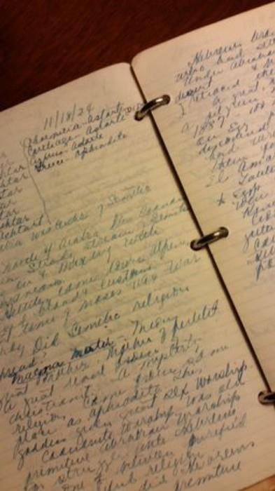 1920's Handwritten Diary