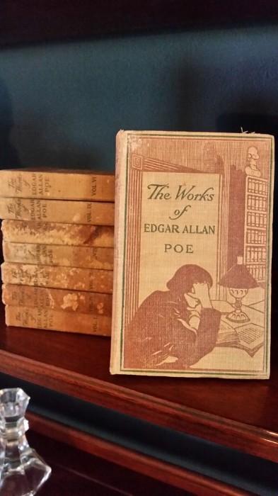Edgar Alan Poe books (Set of 8)