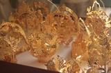 Danbury Mint gold-plated ornaments