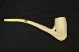meerschaum pipe circa Civil War - with original label
