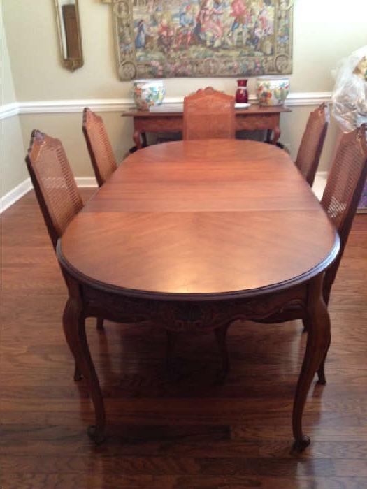 Drexel french country dining table
