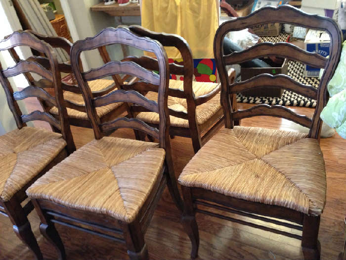 beautiful chairs to go with one of the country french tables