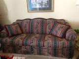 couch and matching loveseat
