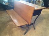 vintage school desk