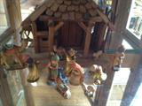 beautiful hand carved Anri Nativity