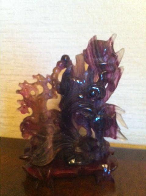 FABULOUS CARVED AMETHYST PIECE