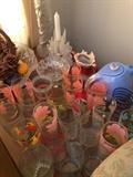Swanky Swigs and retro glassware