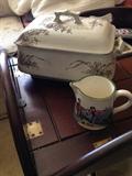 Brown transferware