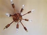 "Sputnik" flushmount light fixture