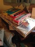 Vintage toy trains
