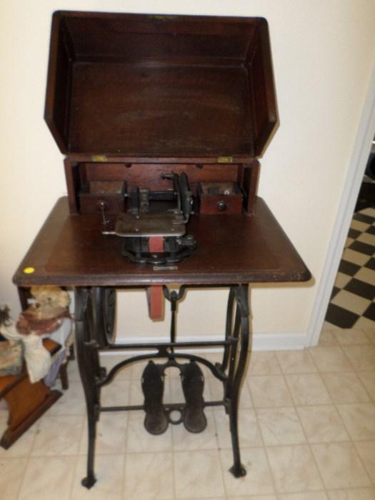 Antique Pedal Sewing Machine