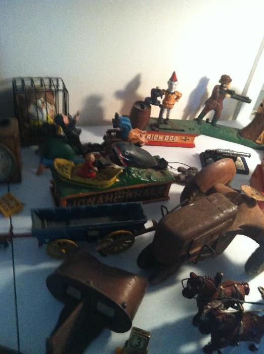 Vintage toys from the 1950's